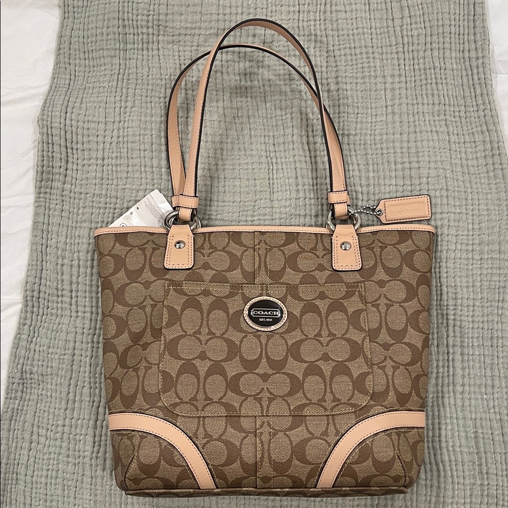 Coach Tan Tote